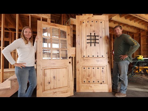 Видео: Дерево ВЫ делаете наружные двери из ольхи???