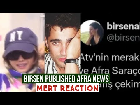 Видео: Бирсен Алтунташ опубликовала новости Афры Сарачоглу !Реакция Мерта Рамазана Демира