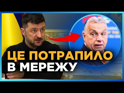Видео: Це вже РВЕ МЕРЕЖУ! Перша РЕАКЦІЯ Зеленського на зустріч Орбана і Трампа. Президент не підбирав слів!