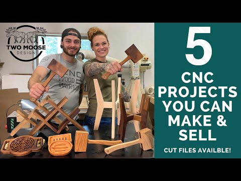 Видео: 5 проектов ЧПУ, которые вы можете сделать и продать // Доступные файлы