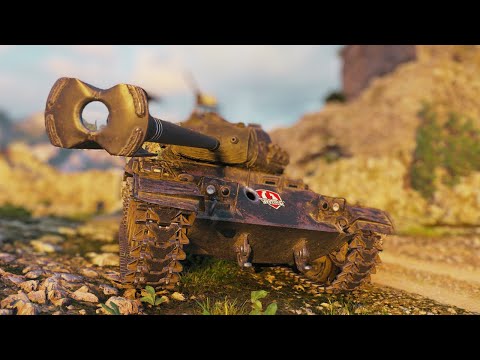 Видео: Как M 41 90 GF Справляется С Врагами: Мир Танков