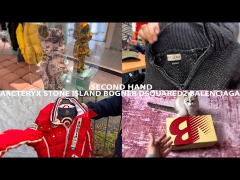 Видео: Чилл видос,брендовые находки в Секонде💎Много одежды Stone Island Arcteryx Balenciaga #секондхенд