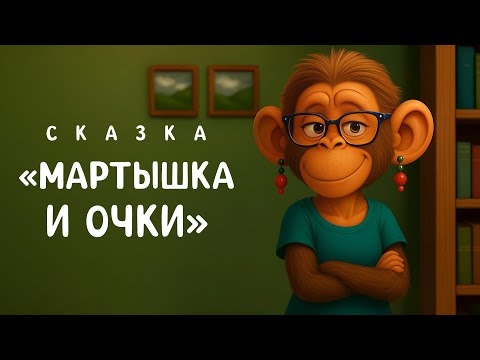 Видео: Мартышка и очки | Басни для детей | Сказки на ночь