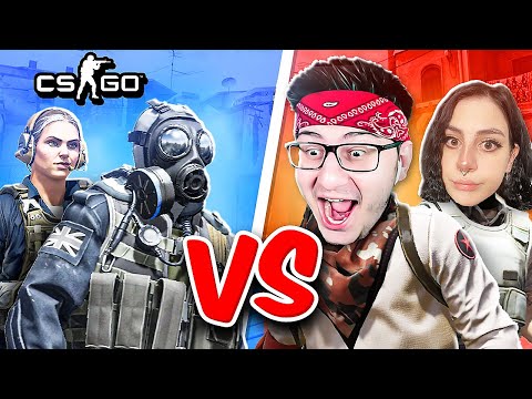 Видео: 2 КИБЕР ДЕБИЛА залетели в напарники в КС:ГО (CS:GO)