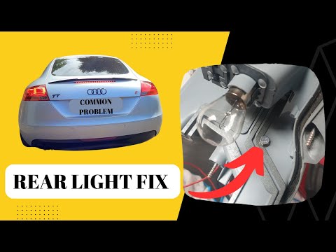Видео: Ошибка заднего фонаря Audi TT Mk2 (устранение неполадок с заземлением) — распространённая проблема