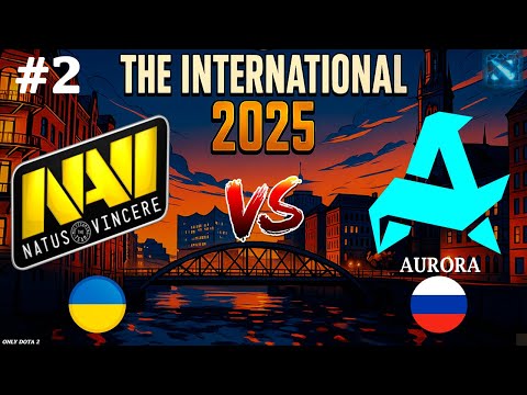 Видео: СЛОЖНЫЙ ПЛАН ОТ НАВИ, СМОГУТ ЛИ РЕАЛИЗОВАТЬ?! | NaVi vs Aurora #2 (BO3) The International 2025
