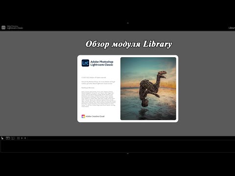 Видео: Lightroom  обзор модуля Library