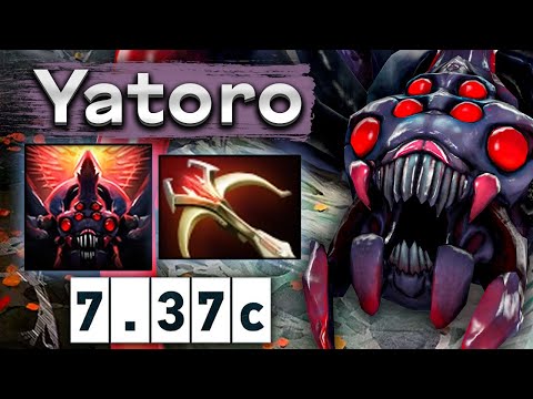 Видео: Яторо и Мира ушли в инактив - Yatoro Broodmother 7.37 DOTA 2