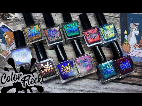 Видео: Мои новинки от #colorflecks , коллекция по Собачкам, #обычныйлак #лакдляногтей #уходзаруками 