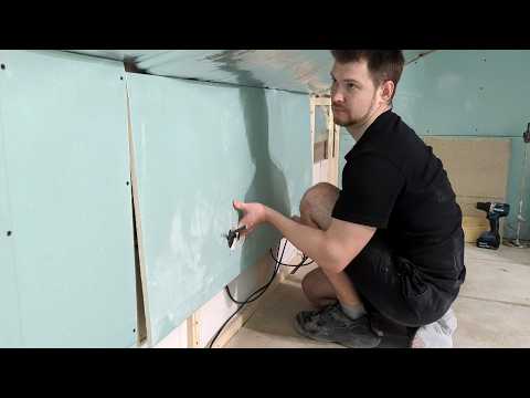 Видео: Гипсокартон на Газоблок | Отвалится или Потрескается?