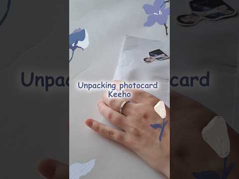 Видео: unpacking Keeho photocard |распаковка карты Кихо#kpop #kpopunboxing #kpopphotocard  #p1harmony #кпоп