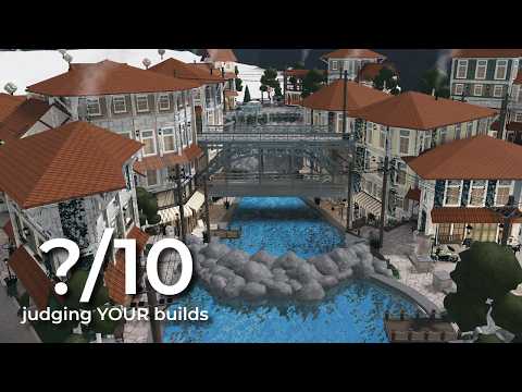 Видео: судя по ВАШИМ зданиям в Блоксбурге... (11) ft. frenchrxses