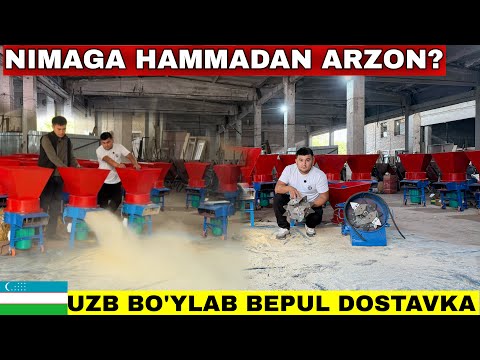 Видео: Бу Усталар Хаммани Хайрон Колдирди Супер Арзон Нархда Универсал Дробилкалар #2025 #molboqish 