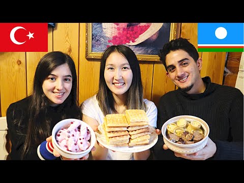 Видео: Гости из Турции пробуют якутскую кухню