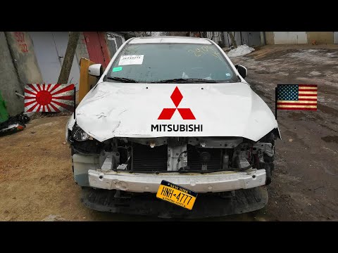 Видео: БЫСТРЫЙ РЕМОНТ MITSUBISHI LANCER 10, ИЗ США 2016 года