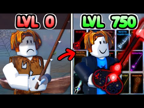 Видео: Получение ВСЕХ удочек в Roblox Fisch (от Нуба до Макса)