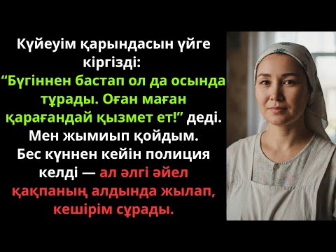 Видео: Күйеуім қарындасын үйге кіргізді, ал бес күннен соң полиция келді… | әсерлі қазақша әңгіме
