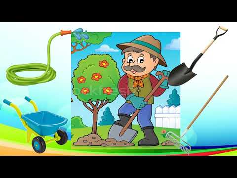 Видео: Праця дорослих у саду