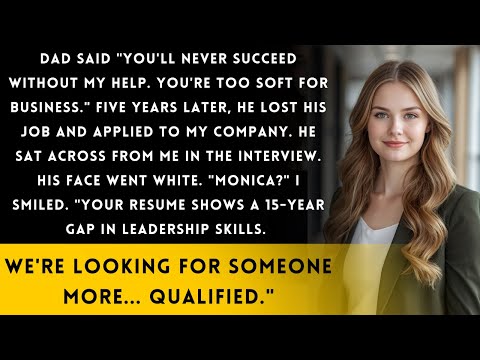 Видео: Мой отец сказал: «Без моих связей ты никогда не найдёшь нормальную работу». Я молчал. Потом он по...