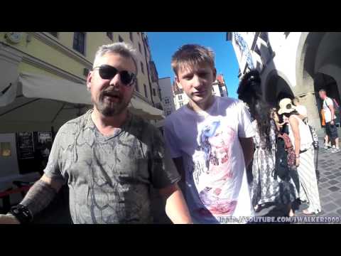 Видео: Путевые Заметки.Германия,август 2015: часть 10 -  Мюнхен, пивная Hofbräuhaus и центр города