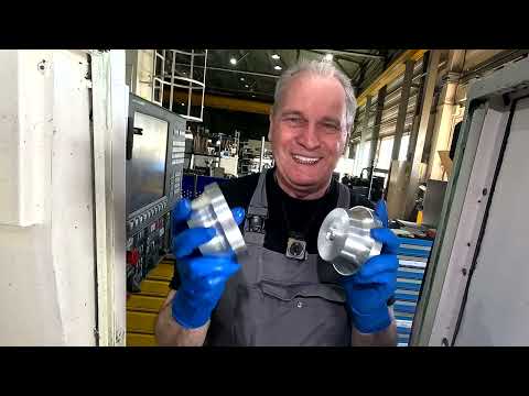 Видео: Перспективная работа-колесо турбины.