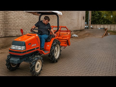 Видео: KUBOTA ASTE ЧОЛОВІК ОГЛЯДАЄ ДУЖЕ УВАЖНО❗️❗️❗️