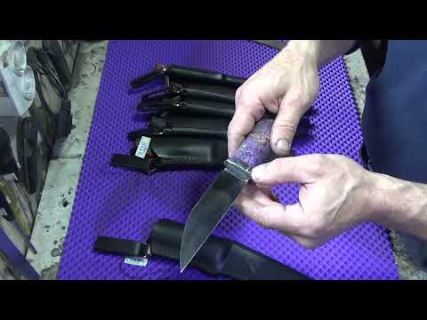 Видео: охотничьи ножи ручной работы