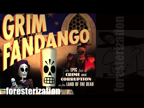 Видео: Grim Fandango - прохождение - часть 1 - Департамент смерти
