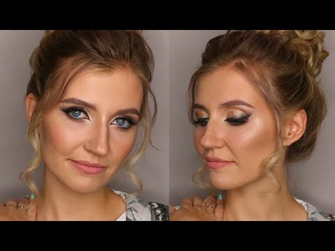 Видео: Кошачий глаз. Мягкие стрелки. Макияж для голубых глаз.