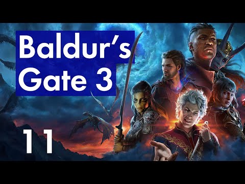 Видео: Прохождение Baldur's Gate 3 - 11 - Разговоры в Лагере и Небольшая Пещера
