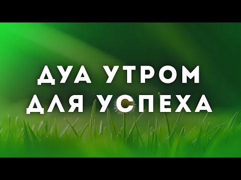 Видео: Сильный дуа успеха в работе - дуа утром для успеха - дуа утром на удачу - дуа к успеху