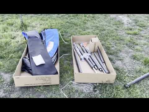 Видео: Батут Homart 2.5 метра. Збірка