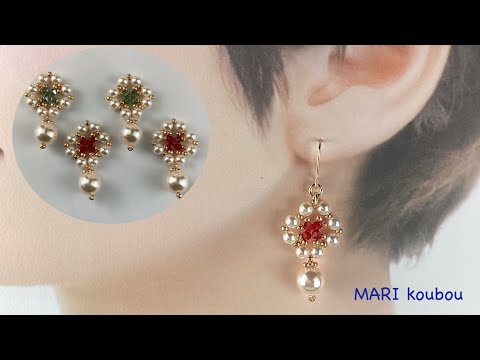 Видео: Простой урок по созданию серег с мотивом
