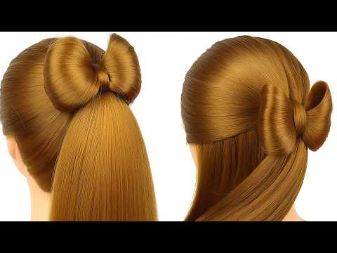 Видео: Очень простая причёска | Разные причёски | Простая открытая причёска | Причёска для девочек