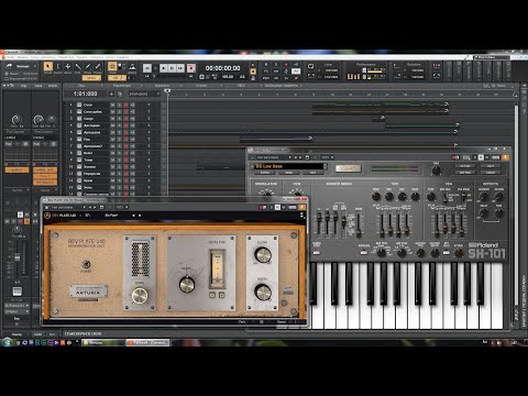 Видео: Synthwave в Cakewalk. Слабо ли?