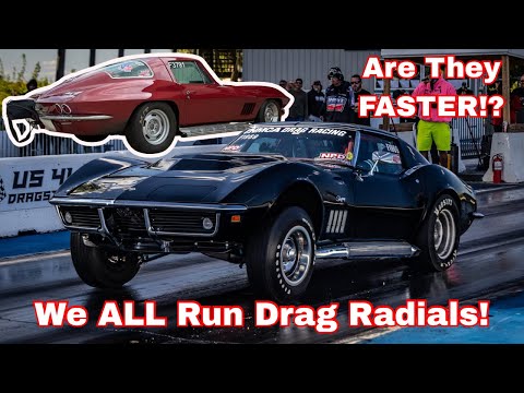 Видео: Корветы, появляющиеся в продаже, покупают радиальные шины! Станут ли они быстрее? Ice Screamers N...