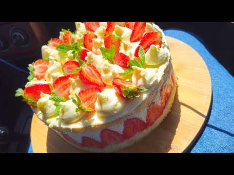 Видео: Фрезье/ Научу/ Шикарный Крем/ Воздушный бисквит/ Frazier