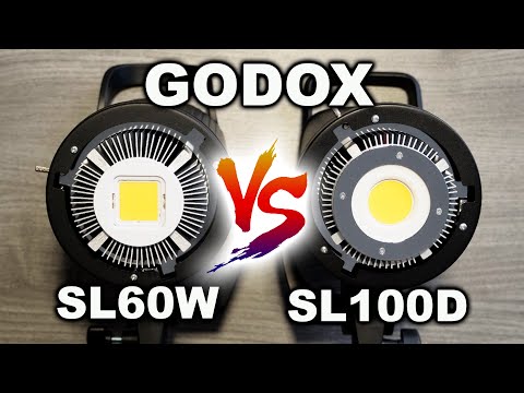 Видео: Godox SL100D vs SL60W что выбрать при одинаковой цене?