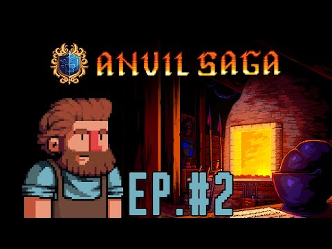 Видео: Anvil Saga (Ep.2) - кузнец подался в самогонщики, нашествие монахов, нелегкий выбор!