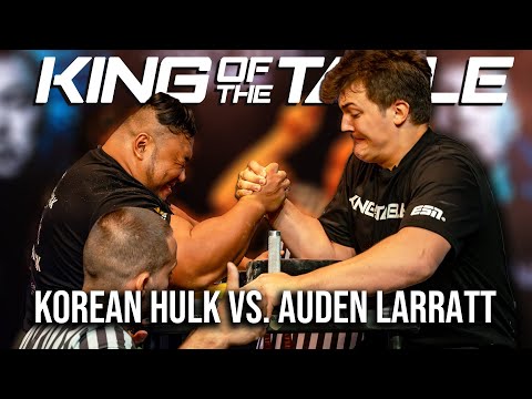 Видео: Король стола 12: лучшие моменты боя Корейский Халк против Одена Ларратта