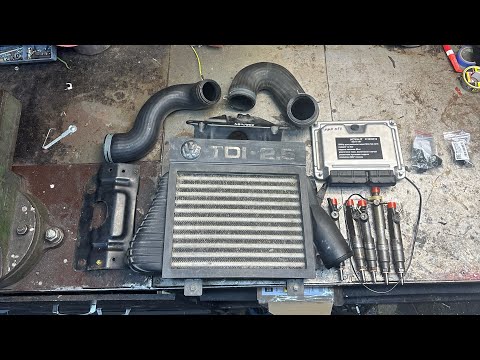 Видео: Чип VW T4 2.5 из AJT в монстра 180лс 😈