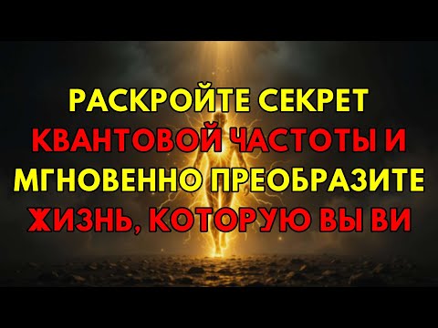 Видео: Раскрой Секрет! Квантовая Частота Разблокирует Жизнь, Что Ты Так Долго Визуализировал!