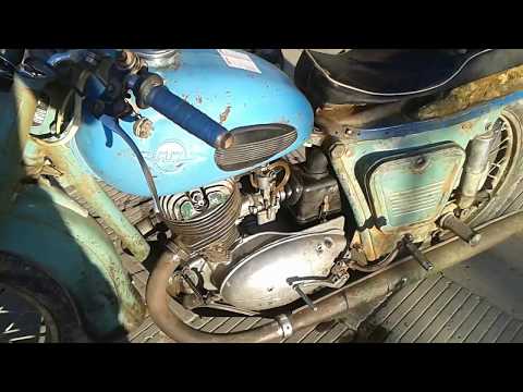 Видео: иж планета 1   первый запуск двигателя