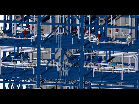 Видео: Двухсекционная печь пиролиза этана. Описание технологии. Cracking furnace. Process medium. Часть №2