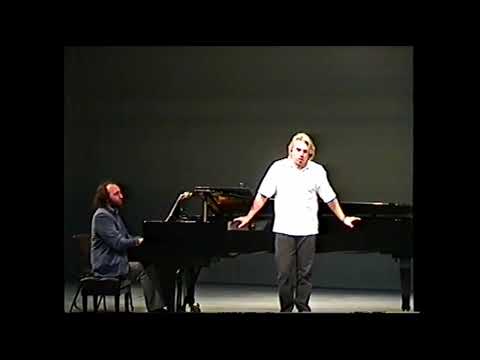 Видео: Hvorostosky Arkadev Melbourne Rehearsal Д. Хворостовский М. Аркадьев  Мельбурн  Репетиция  1997