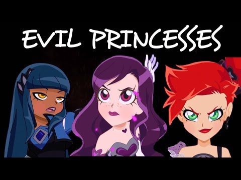Видео: Злые принцессы! (Злые Айрис, Ауриана и Талия) | LoliRock
