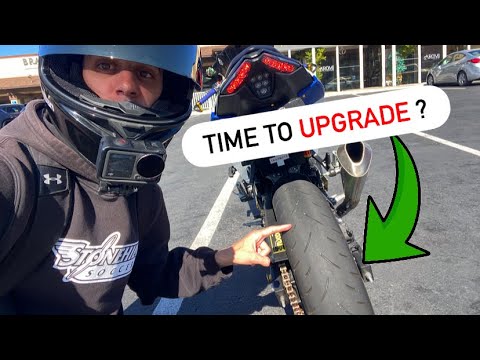 Видео: Действительно ли качественные оригинальные шины Dunlop для Ninja 500?