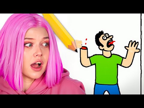 Видео: ЭТУ ИГРУ НЕ МОГУТ ПРОЙТИ 99% ЛЮДЕЙ!! ДОРИСУЙ, чтобы ВЫЖИТЬ 😱 DOP4