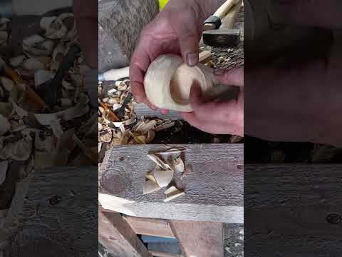 Видео: Резьба куксы . Рычажный нож .