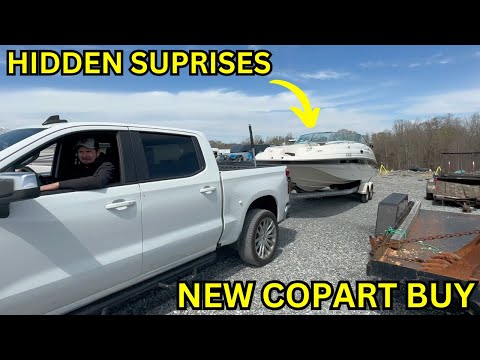 Видео: ИВАН ВЫИГРАЛ ДЕШЕВУЮ РАЗБИТУЮ ЛОДКУ ОТ COPART